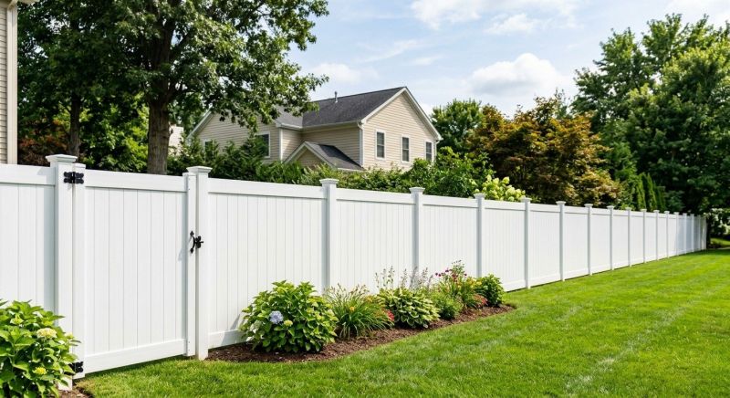 PVC Fence Installation in South Houston, TX
