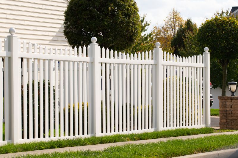 White PVC Fence Installation in South Houston, TX