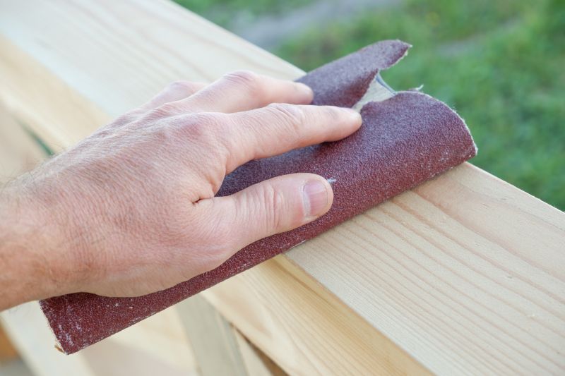 Deck Sanding Preparation