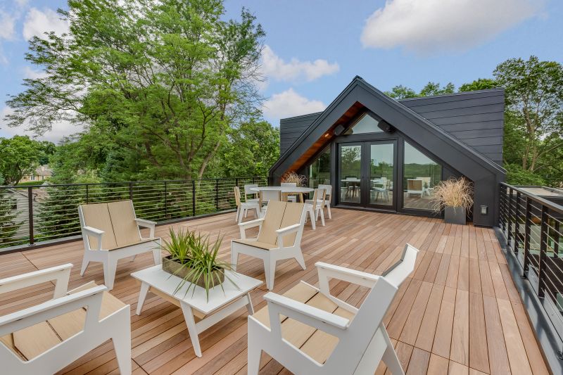 Redwood Deck Installation in Stamford, CT