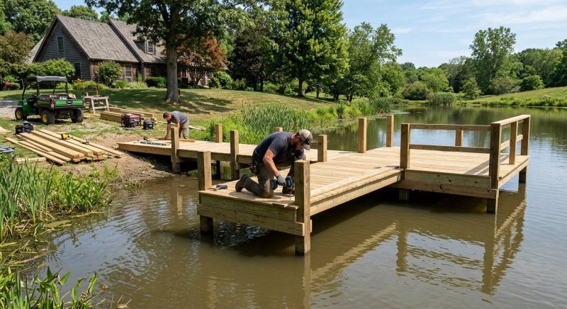 Water Dock Installation in Alpharetta, GA
